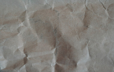 Obraz premium The surface of the paper bag has wrinkles.