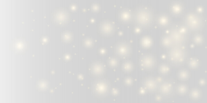Golden dust sparkles with glitter, sparks, shimmer across blurred bokeh, glowing with radiant highlights, twinkle, flare floating light particles Christmas, New Year magic. PNG illustration.