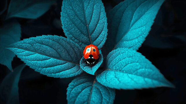 ladybug on a leaf
