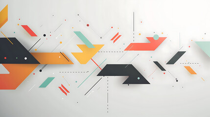 abstract background with arrows