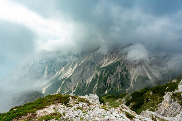 Cadini di Misurina in Dolomites Mountains, Italy	