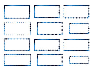 丸、長方形F1、15青