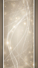 Abstract Champagne Glow