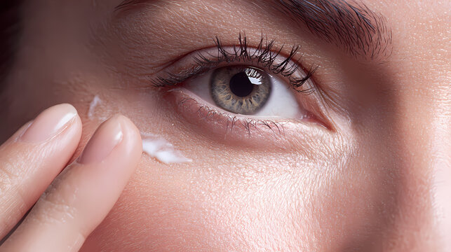 Application de cr&egrave;me contour des yeux &ndash; Routine beaut&eacute; et soin cor&eacute;en	