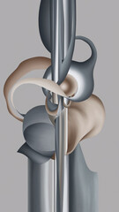 Abstract Organic Shapes