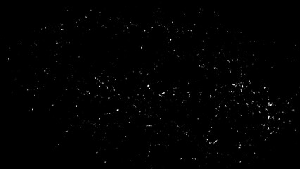 Perfect fire particles embers sparks on black background . Texture overlays.