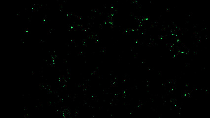 Perfect fire particles embers sparks on black background . Texture overlays.