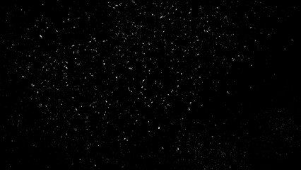 Obraz premium Perfect fire particles embers sparks on black background . Texture overlays.