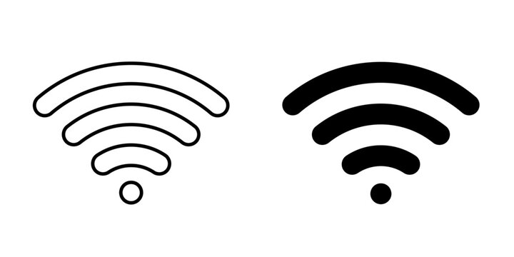 internet wifi signal connection icon