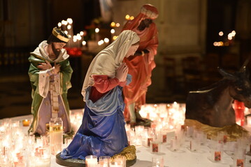 Santons de la cr&egrave;che de No&euml;l