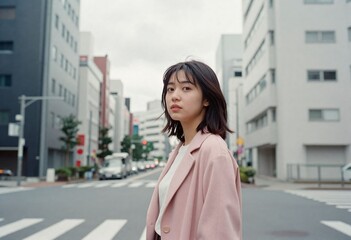 Fototapeta premium Cloudy Day in Tokyo