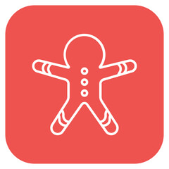 Gingerbread man Icon