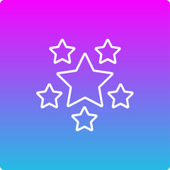 Obraz premium Stars Icon