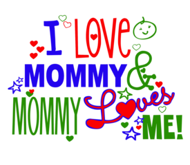 
photo illustration of greetings for parents, good for children's t-shirts