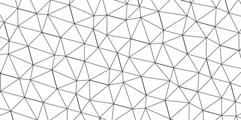 Abstract seamless geometric pattern triangle vector futuristic technology design. Net on the wall decoration. © armans