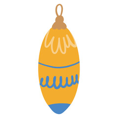 vector illustration of a christmas ball