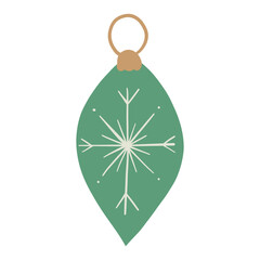 vector illustration of a christmas ball