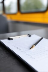 Driver manual highlighting GPS protocol checklist, School bus GPS tracking