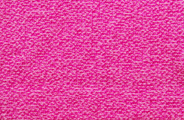 Pink melange jersey fabric texture as background