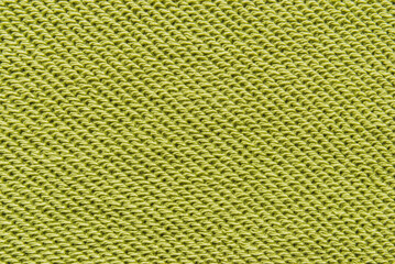 Soft green cotton plain french terry fabric texture or background