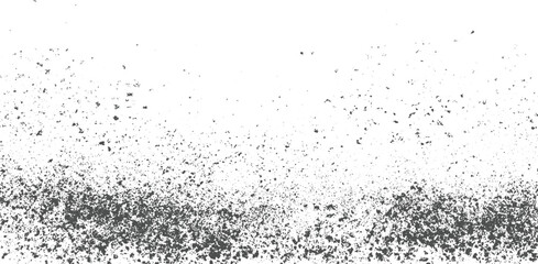 Dark grey speckle texture overlay on white background grunge abstract