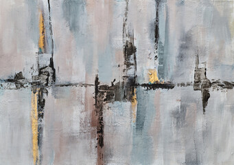 Bold and expressive abstract art with contrasting colors and striking lines, perfect for modern and vibrant interiors