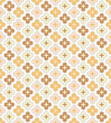 Geometric pattern background for design. Colorful shapes seamless pattern background.