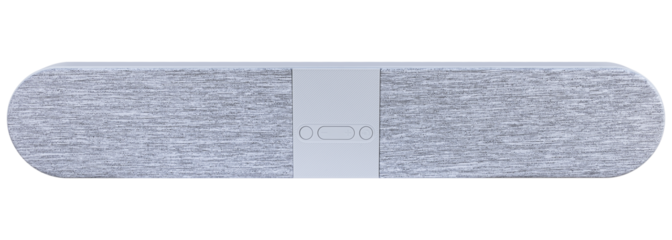 Portable gray speaker or sound bar