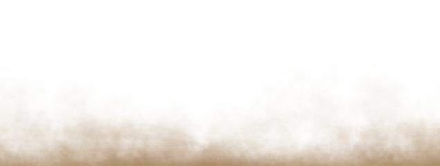 Transparent sand png dust overlay with smoke, fog, and flying particles, creating a natural desert storm texture effect.