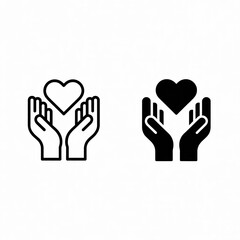 Obraz premium Empathy and Support: A symbolic image conveying the essence of compassion, care, and unity.