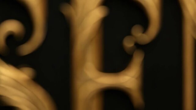 ESSENCE in decorative gold lettering against a black background.