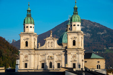 Fototapeta premium The Salzburg Cathedral - Austria