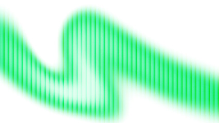 Gradient green glowing fractal glass wave with noise texture © Erra