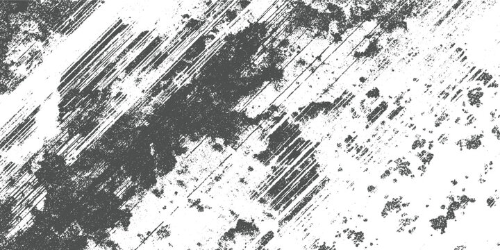 Dark gray distressed grunge texture with diagonal brush strokes and speckles on white background