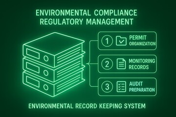 Environmental Compliance and Regulatory Record Keeping System for Business Management