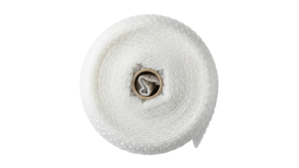 Roll Of Bubble Wrap Protective Packaging Material Isolated