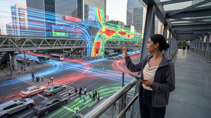 Urban Mobility Specialist Managing Smart Traffic Flows