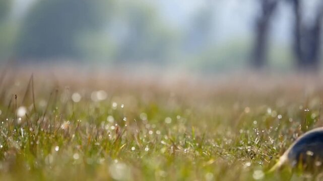 Mole observing nature.