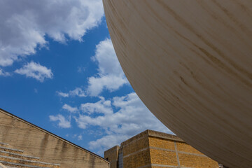 Detail of the church of Gibelina
