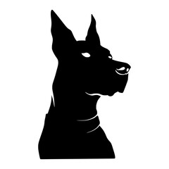 Dog Silhouette Shadow Illustration