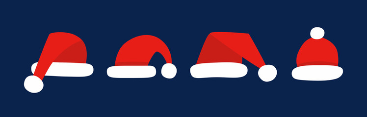 santa claus hat Set 01