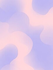 Soft Pastel Gradient Background with Blended Organic Shapes in Light Purple and Pink