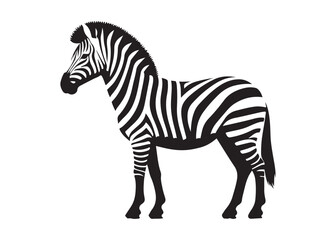 zebra logo vector silhouette, zebra silhouette vector illustration, african zebra logo vector silhouette, black zebra vector, wild animals zebra logo silhouettes vector on white background