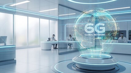 Future 6G Global Network Development in a High-Tech Research Facility