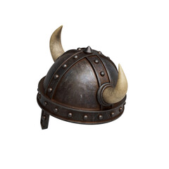 뿔 달린 고대 바이킹 헬멧 Ancient Viking Helmet with Horns