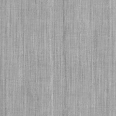 Seamless grey linen texture featuring a realistic woven fabric effect pattern