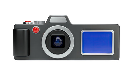 Digital Camera Isolated on White Background