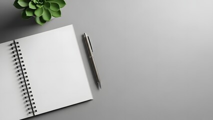 Minimalist workspace setup