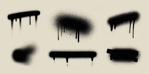 Dark Crumpled Plastic Texture Background.