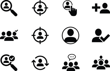 User search, user targeting, user selection, add user, verified group, user profile, user approval, group chat, team leader, interaction icons